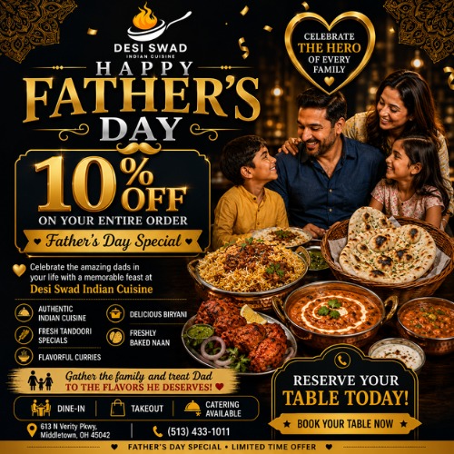 Desi Swad Indian Cuisine, Indian restaurant, authentic Indian food, traditional recipes, best Indian food, Indian dining experience, fresh ingredients